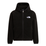 The North Face - Kid Glacier full-zip Hoodie - BLACK - vista principale