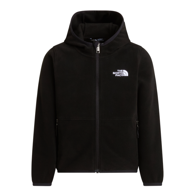 The North Face - Kid Glacier full-zip Hoodie - BLACK - vista principale