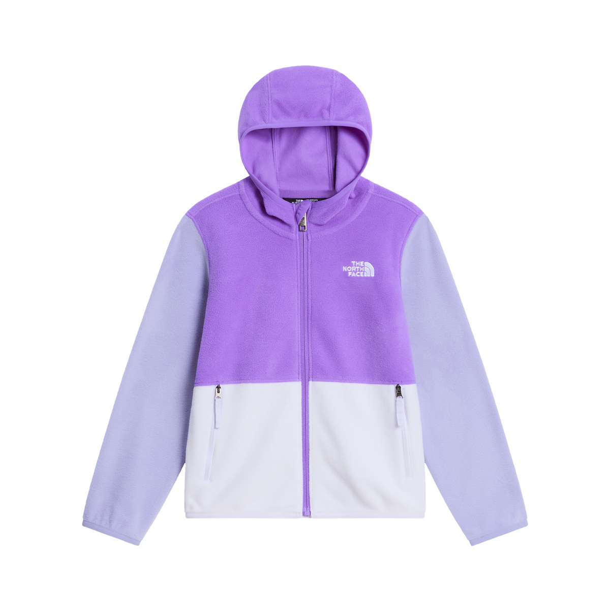 The North Face - Kid Glacier full-zip Hoodie - Purple - vista principale