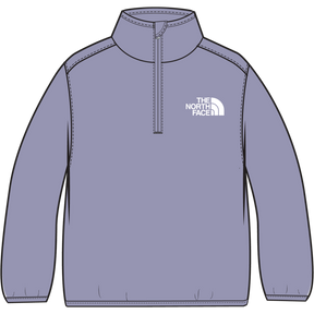 The North Face - Kid Glacier 1/4 Zip Pullover Glacier - NO51 - vista alternativa 10