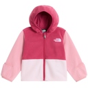 The North Face - Baby Glacier full-zip Hoodie - Red - vista principale