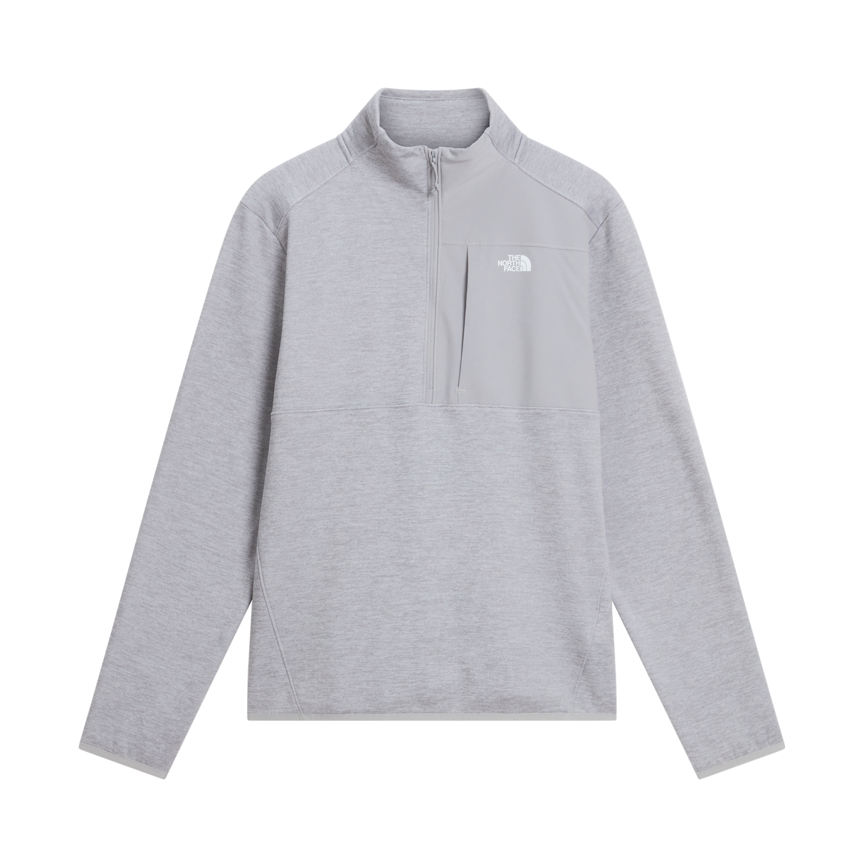 The North Face - Tnf Performance Fleece 1/4 Zip da uomo - TNF Pale Grey Heather - vista principale