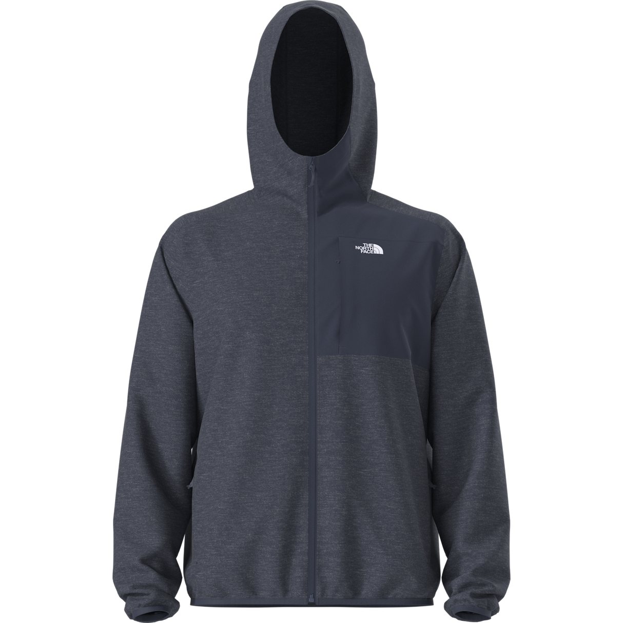 The North Face - Tnf Performance Fleece full-zip Hoodie da uomo - SUMMIT NAVY DARK HEATHER - vista alternativa 10