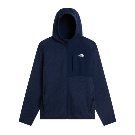 The North Face - Tnf Performance Fleece full-zip Hoodie da uomo - SUMMIT NAVY DARK HEATHER - vista principale