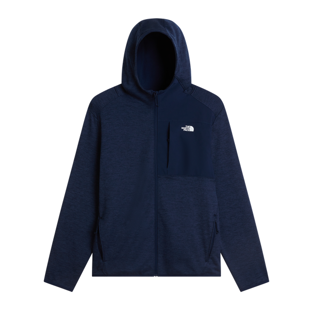 The North Face - Tnf Performance Fleece full-zip Hoodie da uomo - SUMMIT NAVY DARK HEATHER - vista principale