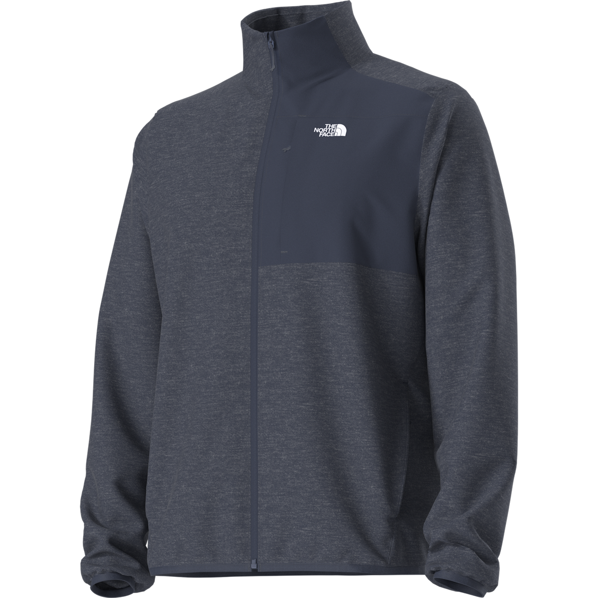 The North Face - Tnf Performance Fleece full-zip Jacket da uomo - SUMMIT NAVY DARK HEATHER - vista alternativa 2