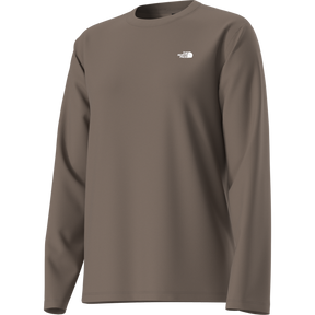 The North Face - Tnf Essential Simple Dome Rlx Long Sle da donna - Smokey Brown - vista alternativa 12