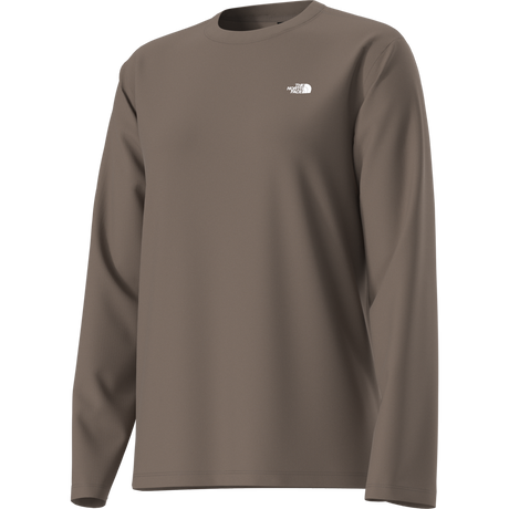 The North Face - Tnf Essential Simple Dome Rlx Long Sle da donna - Smokey Brown - vista alternativa 12