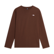 The North Face - Tnf Essential Simple Dome Rlx Long Sle da donna - BROWN - vista principale