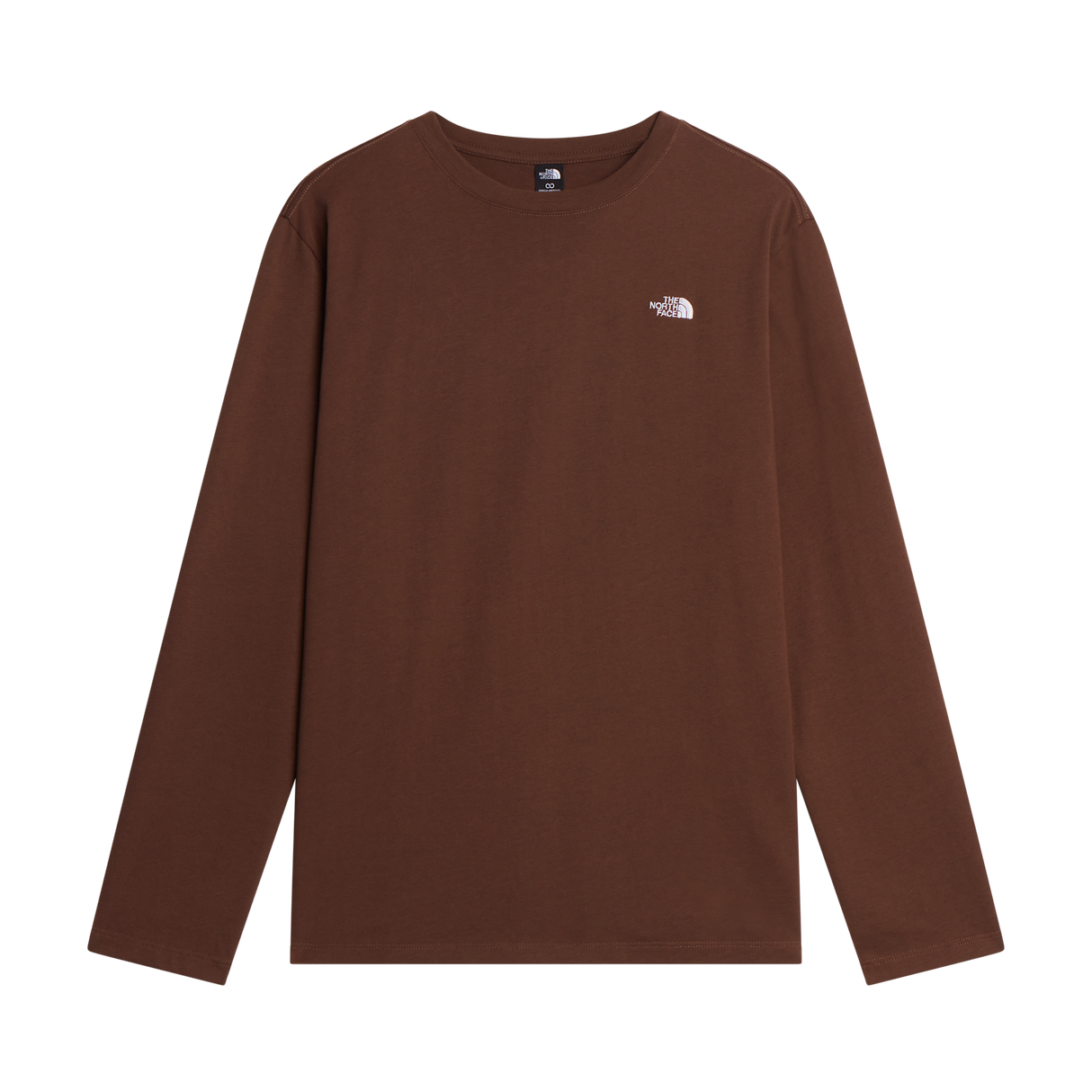 The North Face - Tnf Essential Simple Dome Rlx Long Sle da donna - Smokey Brown - vista principale