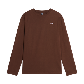 The North Face - Tnf Essential Simple Dome Rlx Long Sle da donna - BROWN - vista principale