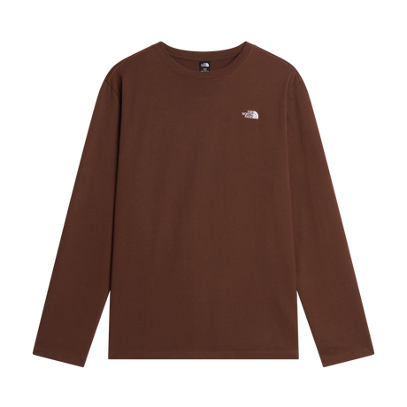 The North Face - Tnf Essential Simple Dome Rlx Long Sle da donna - Smokey Brown - vista principale
