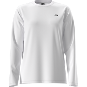 The North Face - Tnf Essential Simple Dome Rlx Long Sle da donna - WHITE - vista principale