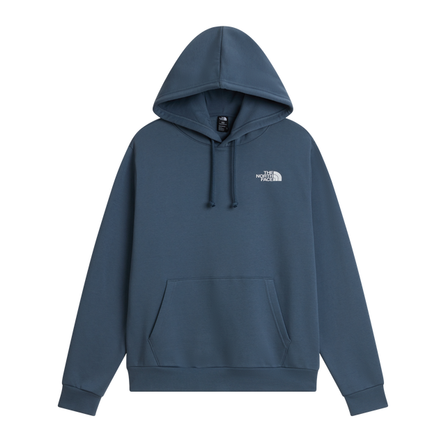 The North Face - Evolution Box Nse Regular Hoodie da uomo - GRANITE GREY - vista principale
