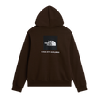 The North Face - Evolution Box Nse Regular Hoodie da uomo - Dark Chestnut - vista alternativa 1