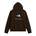 The North Face - Evolution Box Nse Regular Hoodie da uomo - Dark Chestnut - vista alternativa 1