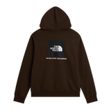 The North Face - Evolution Box Nse Regular Hoodie da uomo - Dark Chestnut - vista alternativa 1