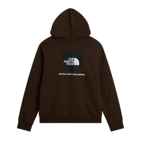 The North Face - Evolution Box Nse Regular Hoodie da uomo - Dark Chestnut - vista alternativa 1