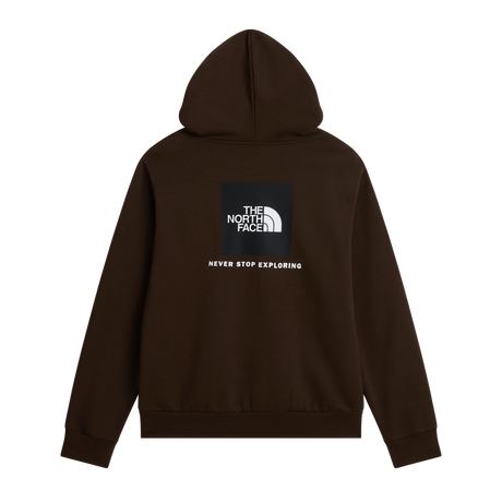 The North Face - Evolution Box Nse Regular Hoodie da uomo - Dark Chestnut - vista alternativa 1