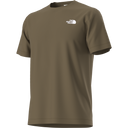 The North Face - Evolution Simple Dome Short SL Caraway Seed da uomo - TNFBLK/BRNNRABL - vista alternativa 2