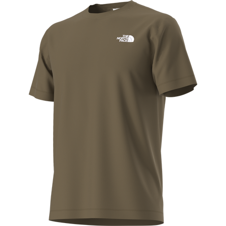 The North Face - Evolution Simple Dome Short SL Caraway Seed da uomo - TNFBLK/BRNNRABL - vista alternativa 2