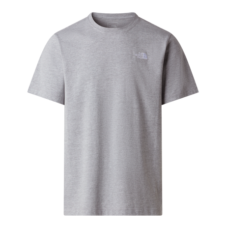 The North Face - Evolution Simple Dome Short SL Caraway Seed da uomo - TNF Pale Grey Heather - vista principale