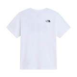 The North Face - Teen Evolution Half Dome Ss Tee - TNF WHITE - vista alternativa 1