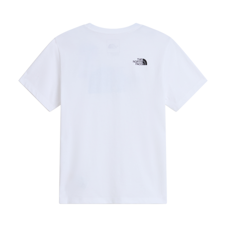 The North Face - Teen Evolution Half Dome Ss Tee - WHITE - vista alternativa 1