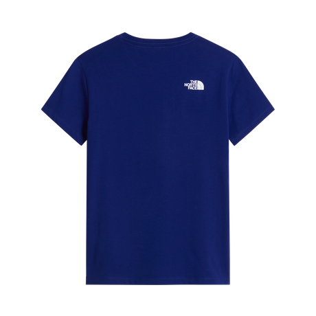The North Face - Teen Evolution Half Dome Ss Tee - Blue - vista alternativa 1