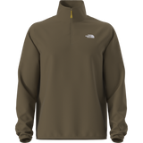 The North Face - Glacier Fleece 1/4 Zip Jacket Caraway Seed da uomo - TNFBLK/BRNNRABL - vista alternativa 10