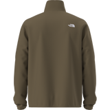 The North Face - Glacier Fleece 1/4 Zip Jacket Caraway Seed da uomo - TNFBLK/BRNNRABL - vista alternativa 11