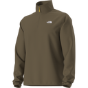 The North Face - Glacier Fleece 1/4 Zip Jacket Caraway Seed da uomo - TNFBLK/BRNNRABL - vista alternativa 12
