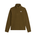 The North Face - Glacier Fleece 1/4 Zip Jacket Caraway Seed da uomo - Brown - vista principale