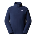 The North Face - Glacier Fleece 1/4 Zip Jacket Caraway Seed da uomo - SUMMIT NAVY - vista principale