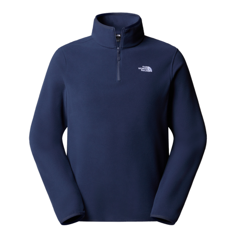 The North Face - Glacier Fleece 1/4 Zip Jacket Caraway Seed da uomo - SUMMIT NAVY - vista principale
