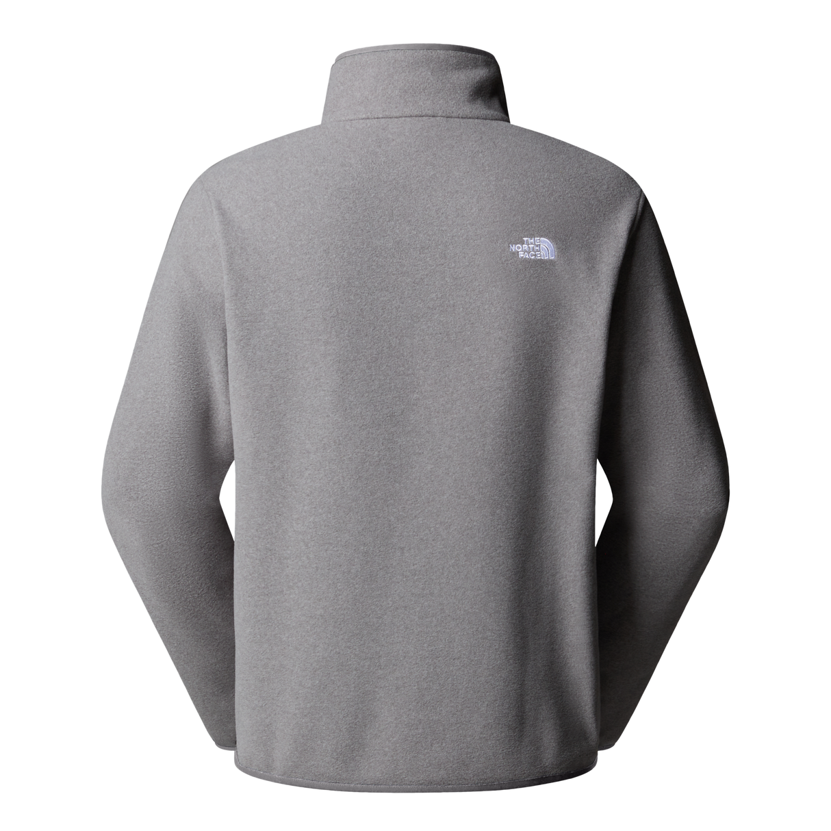 The North Face - Glacier Fleece 1/4 Zip Jacket Caraway Seed da uomo - TNF Mid Grey Heather - vista alternativa 1