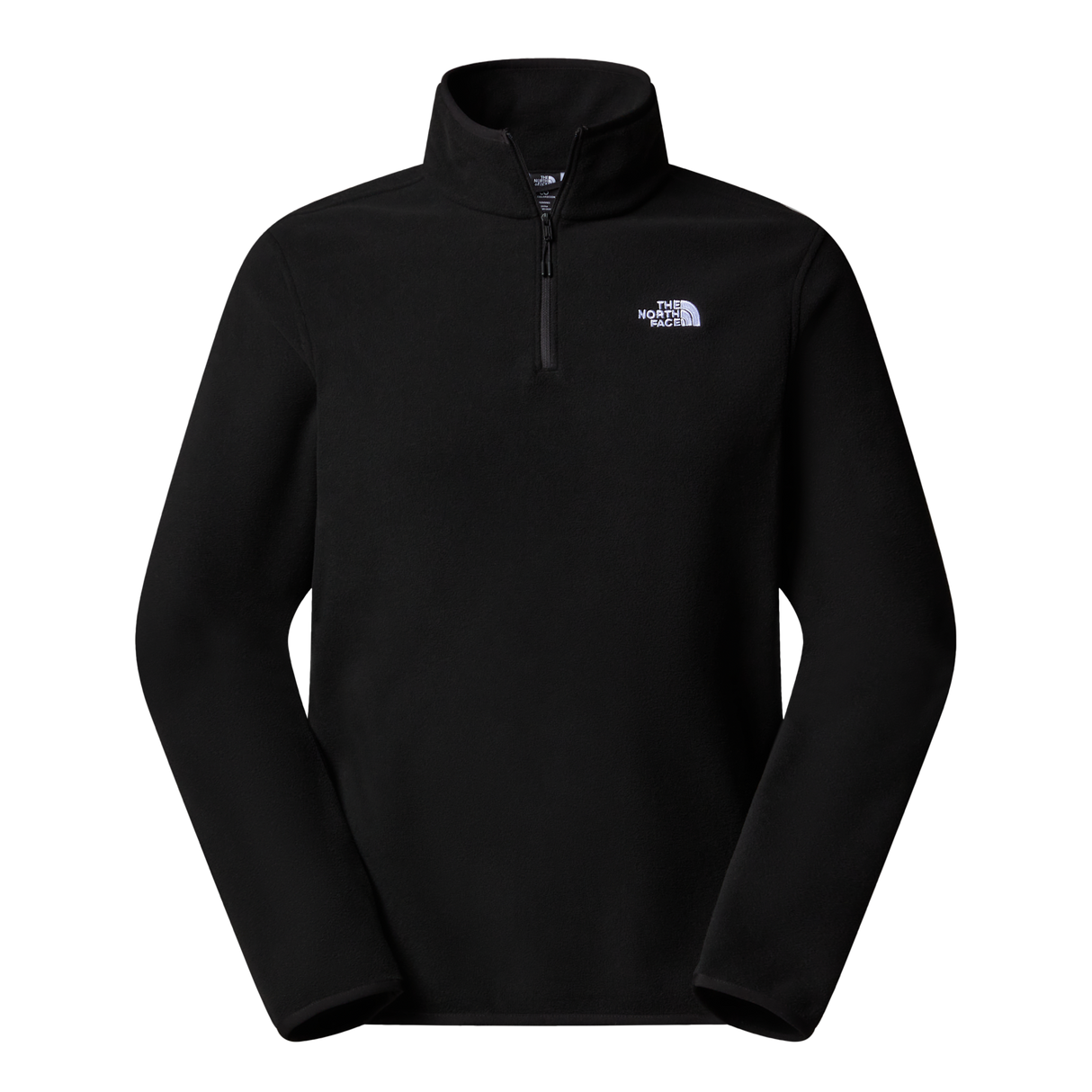The North Face - Glacier Fleece 1/4 Zip Jacket Caraway Seed da uomo - TNF BLACK - vista principale