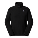 The North Face - Glacier Fleece 1/4 Zip Jacket Caraway Seed da uomo - TNF BLACK - vista principale