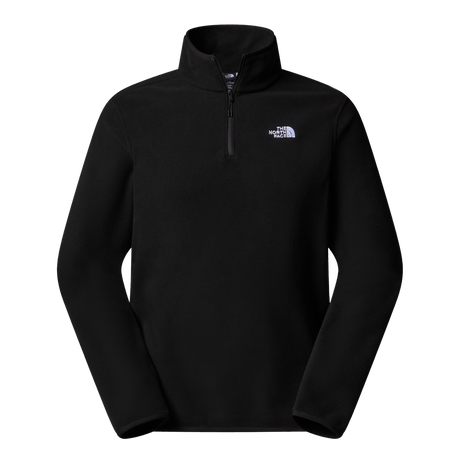 The North Face - Glacier Fleece 1/4 Zip Jacket Caraway Seed da uomo - TNF BLACK - vista principale
