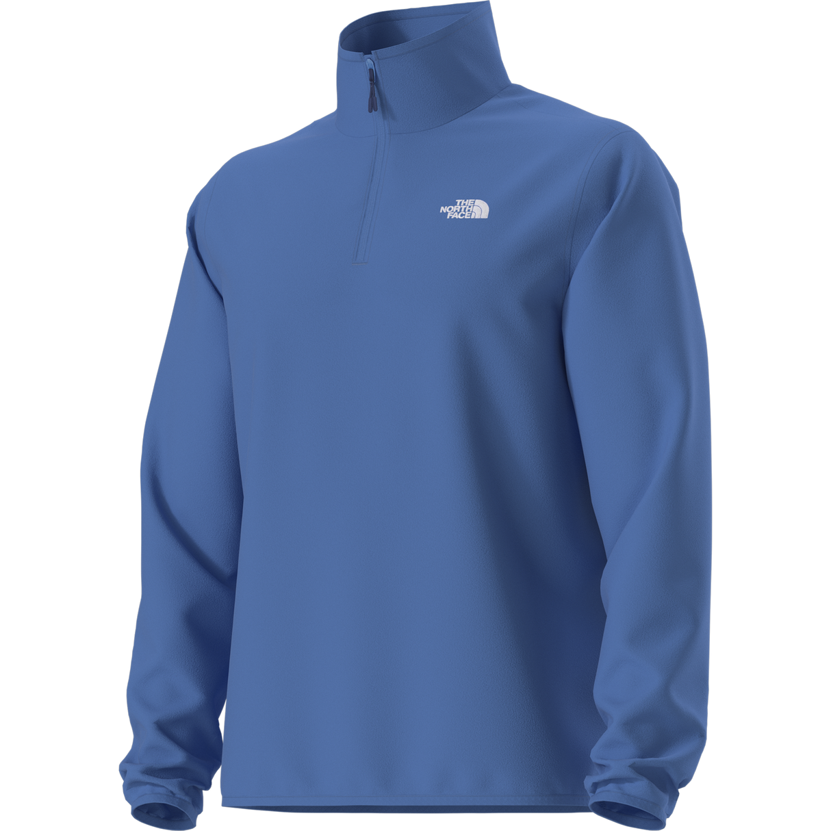 The North Face - Glacier Fleece 1/4 Zip Jacket Caraway Seed da uomo - SHDPGRTRD/MLNRD - vista alternativa 2