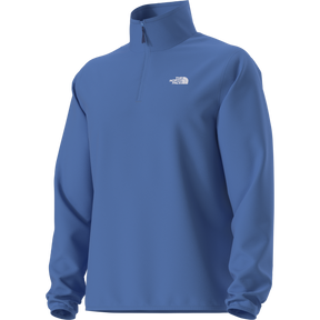 The North Face - Glacier Fleece 1/4 Zip Jacket Caraway Seed da uomo - SHDPGRTRD/MLNRD - vista alternativa 2