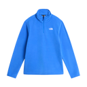 The North Face - Glacier Fleece 1/4 Zip Jacket Caraway Seed da uomo - Blue - vista principale