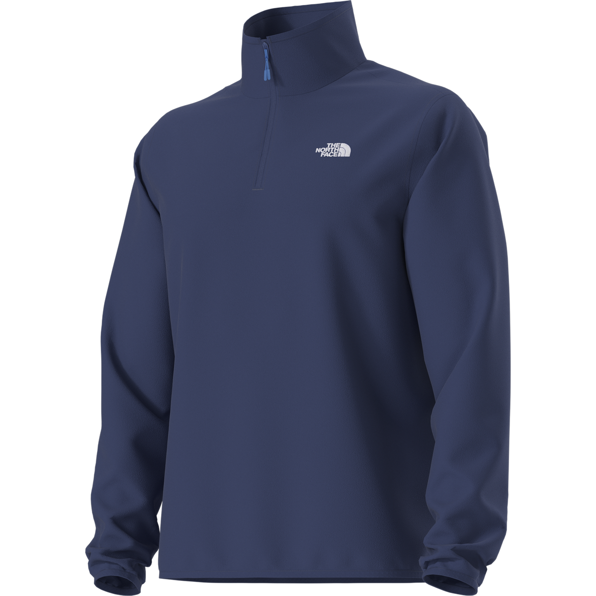 The North Face - Glacier Fleece 1/4 Zip Jacket Caraway Seed da uomo - SHQUAILGY/CLDGY - vista alternativa 2
