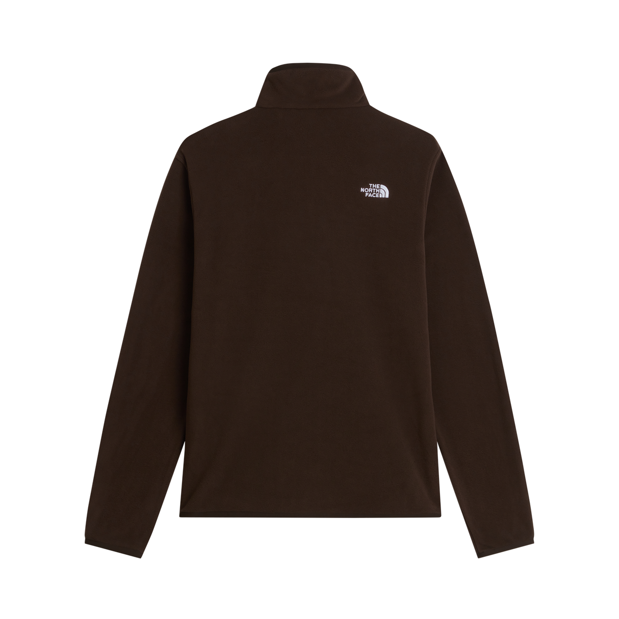 The North Face - Glacier Fleece 1/4 Zip Jacket Caraway Seed da uomo - Dark Chestnut - vista alternativa 1
