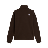 The North Face - Glacier Fleece 1/4 Zip Jacket Caraway Seed da uomo - Dark Chestnut - vista alternativa 1
