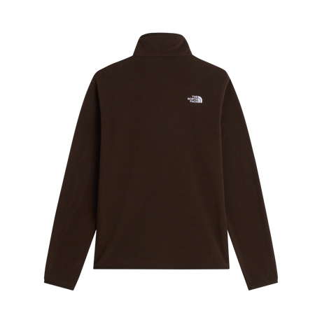 The North Face - Glacier Fleece 1/4 Zip Jacket Caraway Seed da uomo - Dark Chestnut - vista alternativa 1
