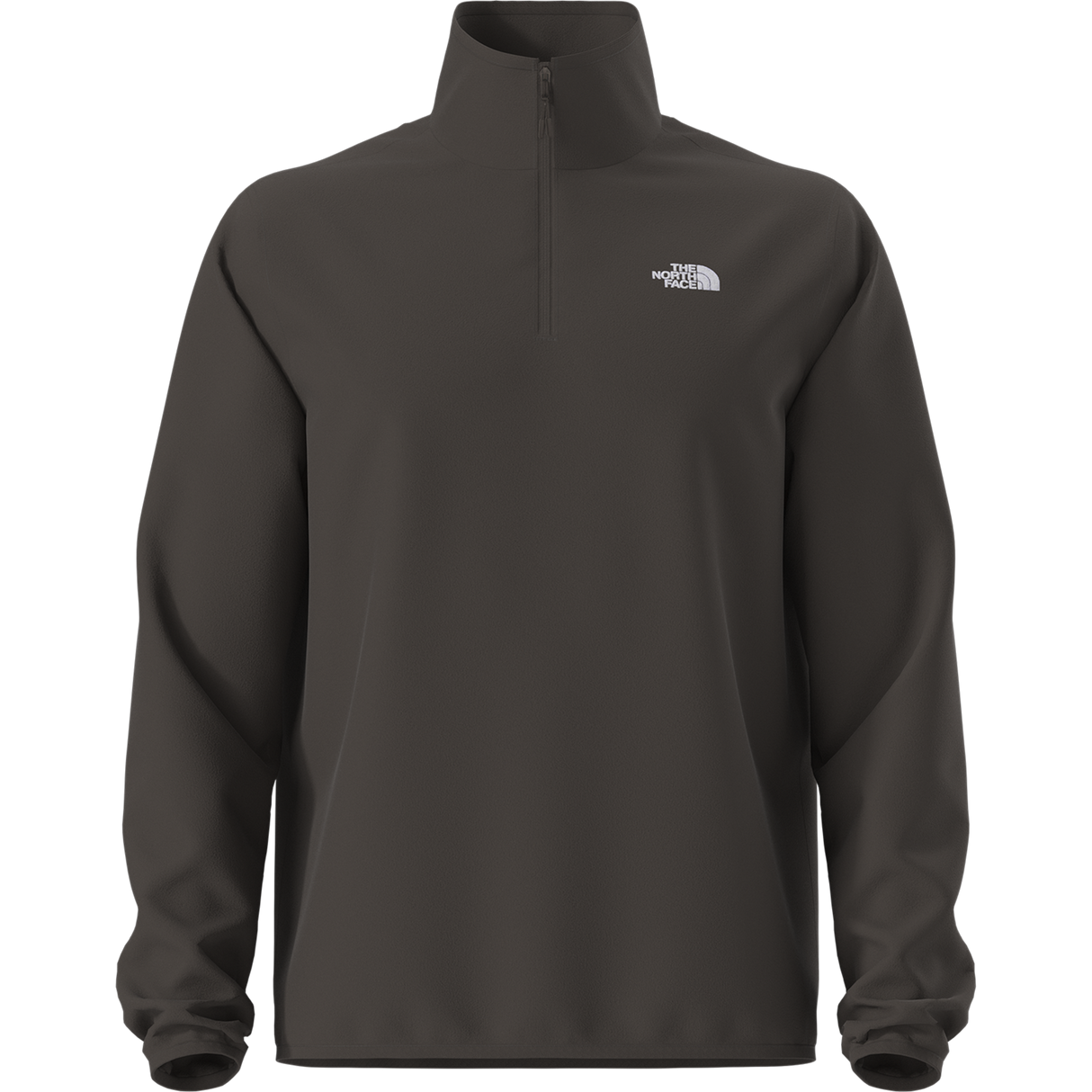 The North Face - Glacier Fleece 1/4 Zip Jacket Caraway Seed da uomo - Dark Chestnut - vista alternativa 10