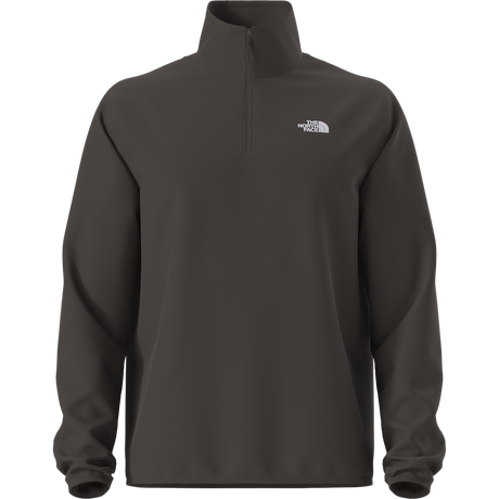 The North Face - Glacier Fleece 1/4 Zip Jacket Caraway Seed da uomo - Dark Chestnut - vista alternativa 10