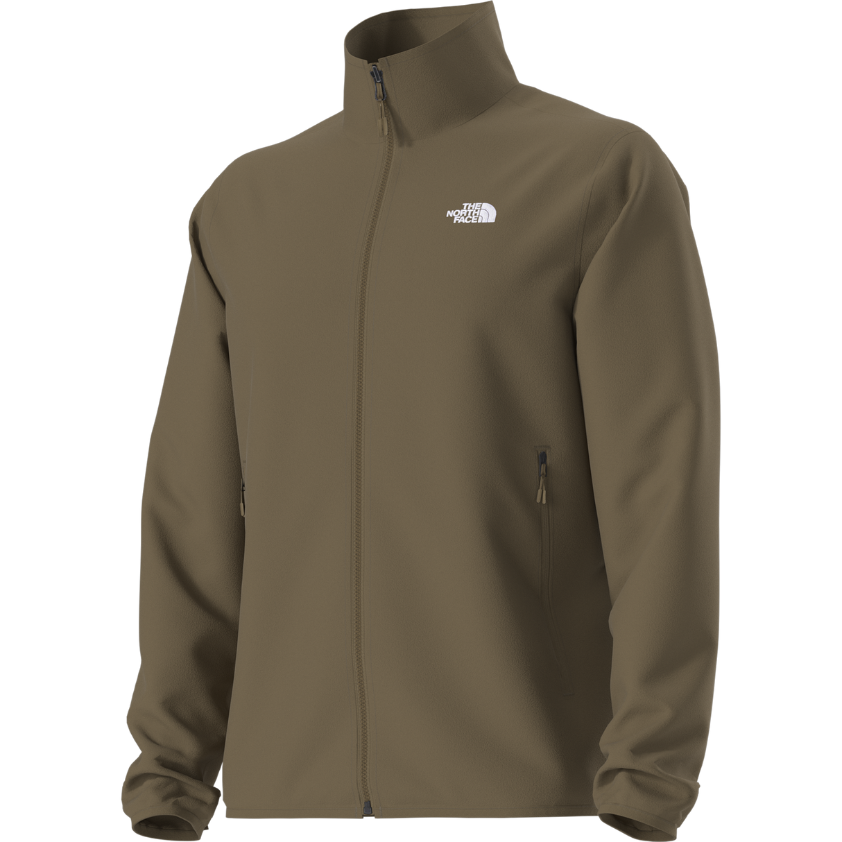 The North Face - Glacier Fleece Jacket Caraway Seed da uomo - TNFBLK/BRNNRABL - vista alternativa 2