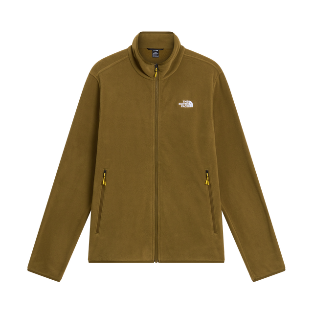 The North Face - Glacier Fleece Jacket Caraway Seed da uomo - TNFBLK/BRNNRABL - vista principale